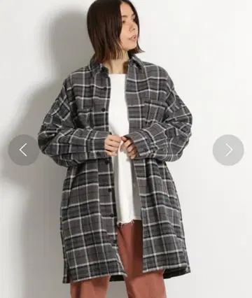 [택 포함 미사용 새상품] 니코앤드 CPO 셔츠 원피스 그레이