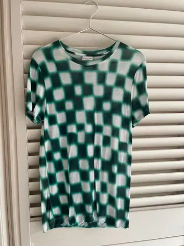 DRIES VAN NOTEN M 반팔 T셔츠 그린 계열