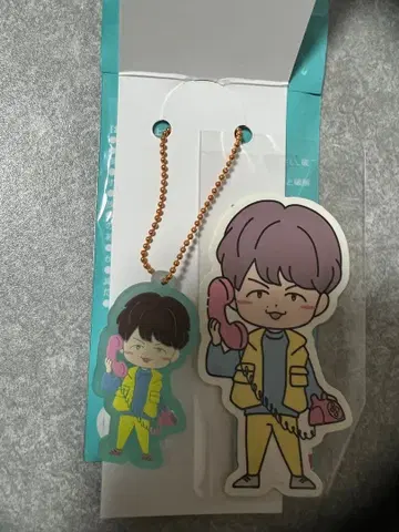 NAOTO 러버 키링 & 스티커 세트 익명 배송