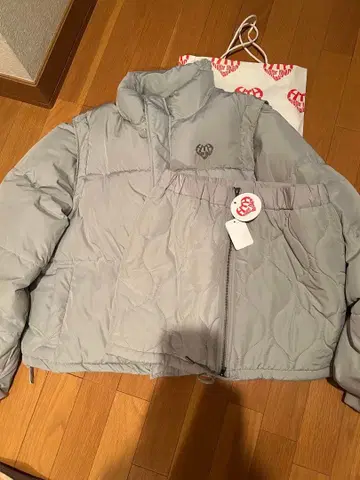 HTH 에코 다운 재킷 퀼팅 스커트 묶음 판매