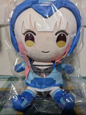 캡슐 복권 스오 파트라 록맨 S상 앉은 봉제 인형 + 덤 포함