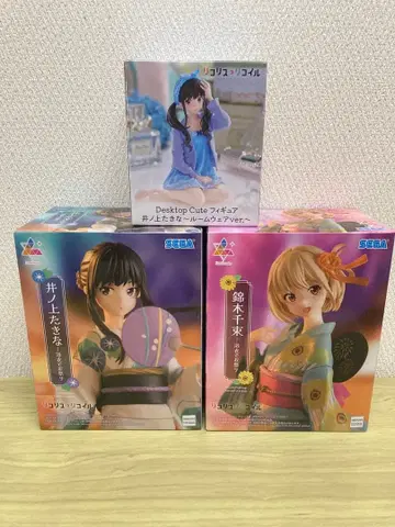 [ 기간 한정 가격 ] 리코리스 코일 피규어 3종 세트