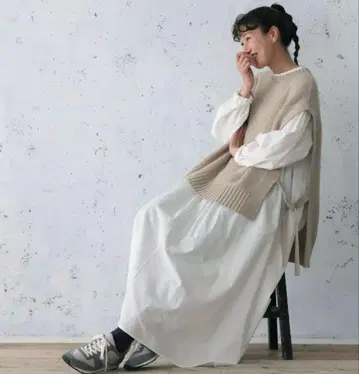 soulberry 묶는 니트 베스트