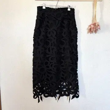 CELFORD 리본 레이스 스커트