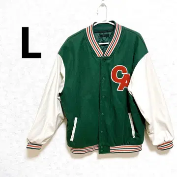 CA 로고 자수 바시티 자켓 [ L ]