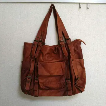 구제 의류풍 토트백