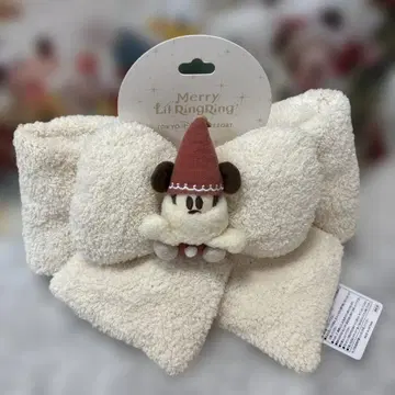 디즈니랜드 크리스마스 릴린린 머플러