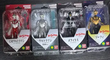 미개봉 새상품 신 울트라맨 울트라 액션 피규어 4개 세트