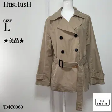 하슈하슈 트렌치코트 L 사이즈 베이지