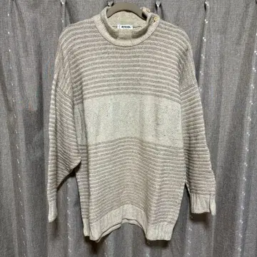 y111801 RYKIEL HOMME 니트 스웨터 실크 이탈리아제