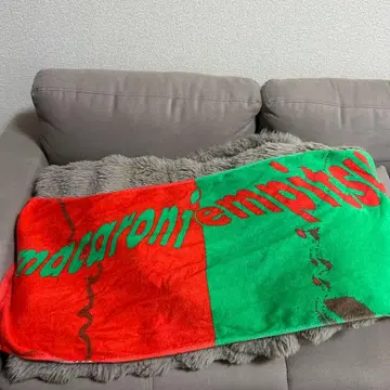 마카로니 연필 타월