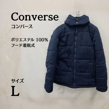 컨버스 Converse 다운 자켓 네이비 L