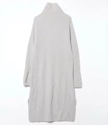 갸루리 비 울 캐시미어 리브 터틀넥 원피스 사이즈 36