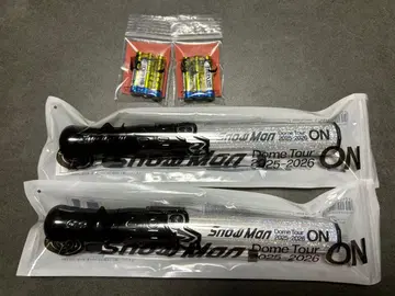 Snow Man Dome Tour 2025-2026 응원봉 2개 세트