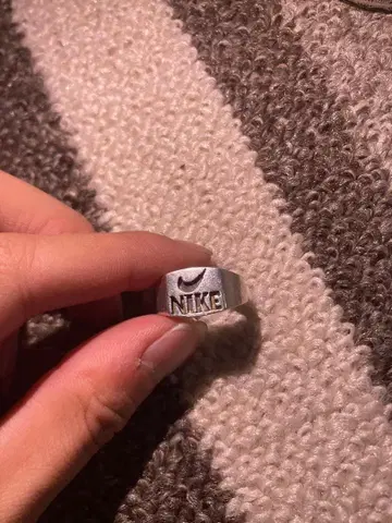 NIKE 925 반지 로고 포함