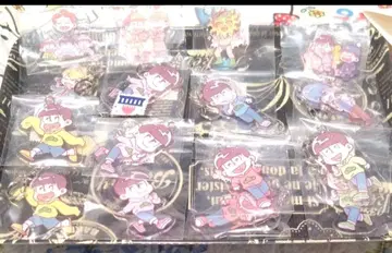 오소마츠 6쌍둥이 세리아 콜라보 아크릴 키링 아크릴 스탠드 묶음 판매