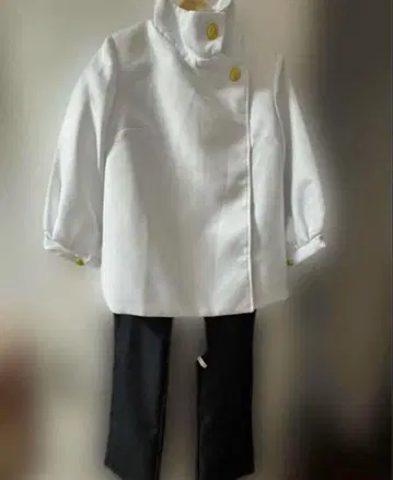 주술회전 옷코츠 유타 (2학년 ver.) 코스프레 의상 & 가발 세트