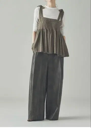 새상품 캘런솔로지 빈티지 인조 가죽 팬츠