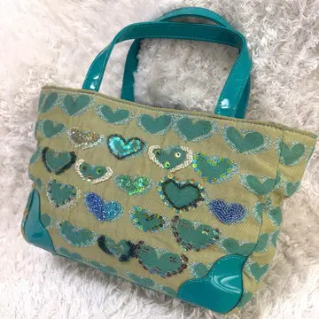 Think Bee! 싱크비 하트 스팽글 핸드백