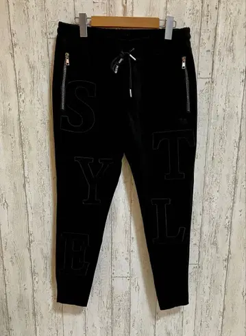 LUXE/R 페이크 스웨이드 팬츠