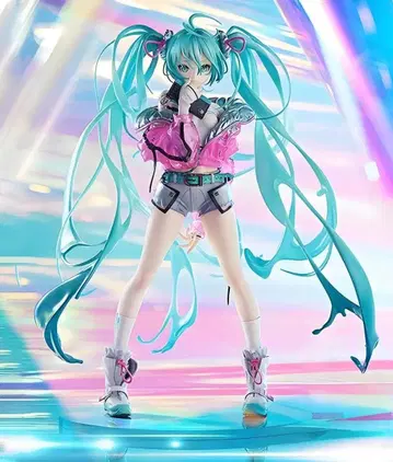 하츠네 미쿠 피규어 핑크 실버 의상