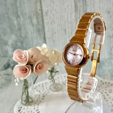 [ 레어 ] SEIKO 루키아 손목시계 1B22-0BH0 솔라 전파 PG