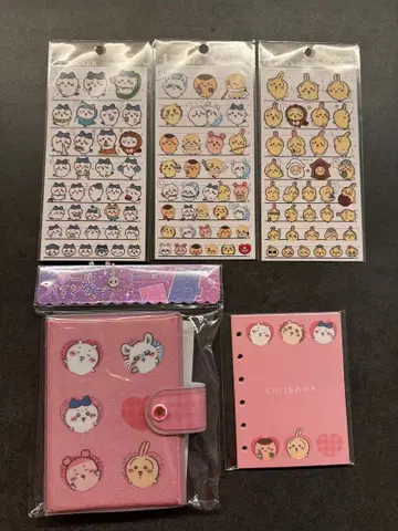 캐릭터 씰과 씰북 세트