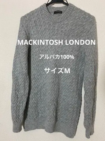 MACKINTOSH LONDON 알파카 100% 니트 스웨터 삼양상회