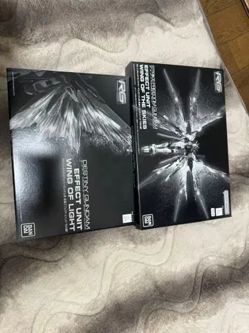 RG 데스티니 건담 & 스트라이크 프리덤 건담 이펙트 유닛