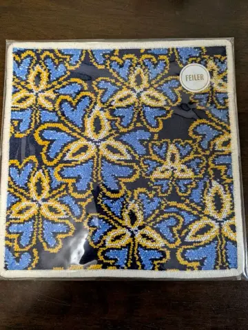 페이러 손수건 클라우디 러브 매터 [취급점 한정판] 네이비 x 아이보리