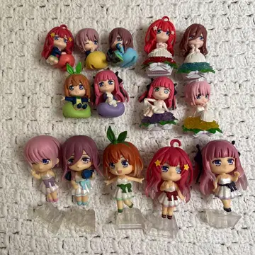 5등분의 신부 미니 피규어 가샤폰 굿즈 묶음 판매