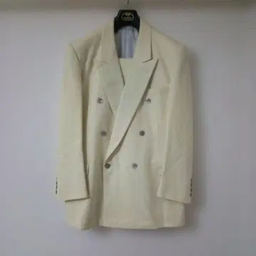 테일러드 레트로 더블 브레스트 캐주얼 수트