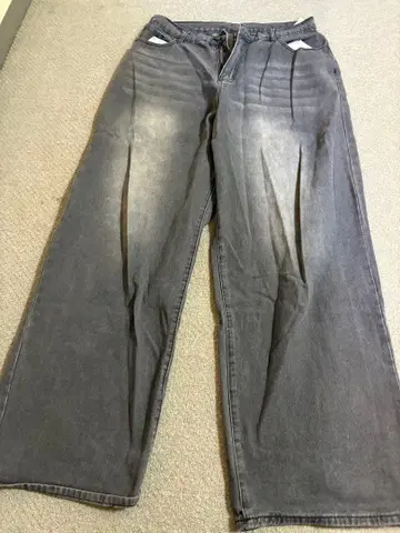 y2k 남성용 배기 데님 2개 세트