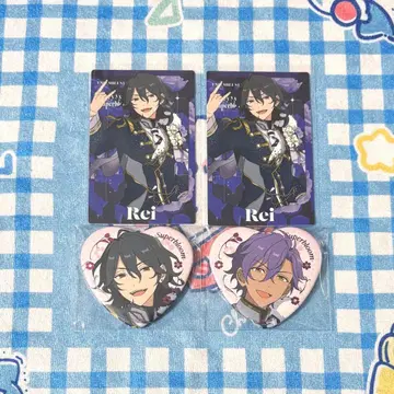 스타포니 캔뱃지 카드 세트 사쿠마 레이 오토카리 아도니스