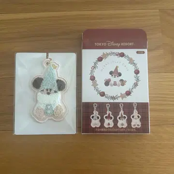 릴린린 크리스마스 2025 키체인 스카이블루 키링 디즈니