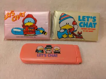 LET'S CHAT 에티켓 브러시 & 포켓 티슈 2개 세트