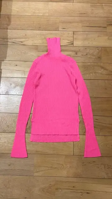 나곤스탠스 / 리브 니트 핑크