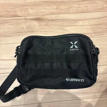 SHIMANO XEFO 낚시용 가방 블랙 힙색