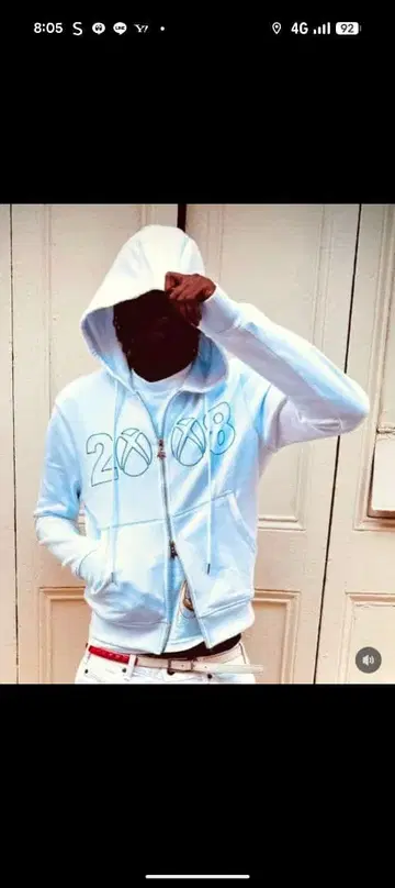 fti 2008 후드티 화이트 Punk