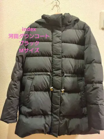 index 카와타 다운 블랙 M 사이즈