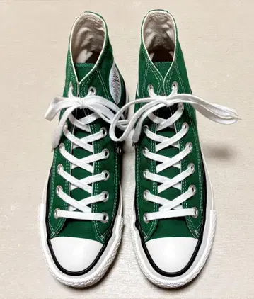 컨버스 일본제 올스타 J 그린 HI 23cm
