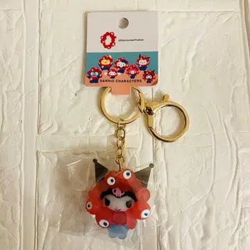 산리오 미야쿠미야쿠 클리어 키링 쿠로미