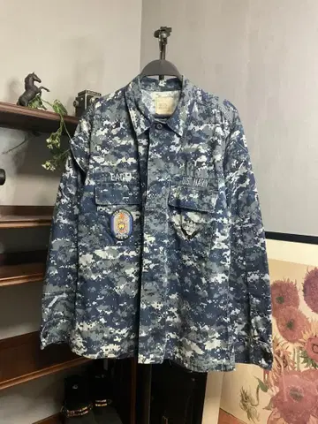 U.S. NAVY 미사일 구축함 USS MILIUS 밀리터리 자켓 M