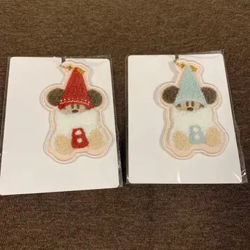 릴루린린 키체인 세트 2종 빨간색 스카이블루 2