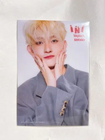 INI 타지마 쇼고 라포네 스토어 혜택 클리어 엽서