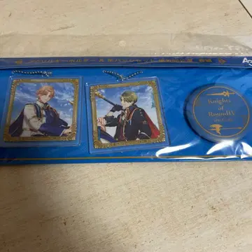 A3! 키링 & 캔뱃지 세트 치가사키 이타루 우즈키 치카게