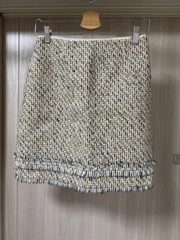 PAULE KA 트위드 미니 스커트 36 S 사이즈