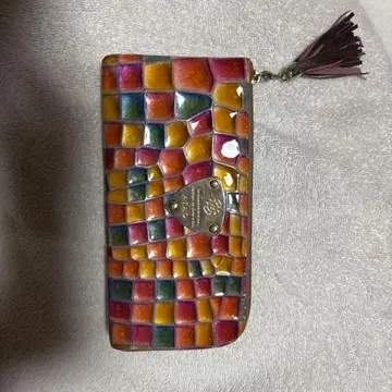 ATAO 컬러풀 타일 장지갑