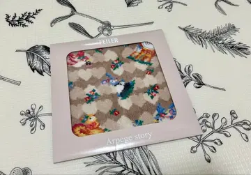 미개봉 새상품 FEILER x Arpege story 손수건 오렌지