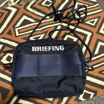 브리핑 미니 숄더 파우치